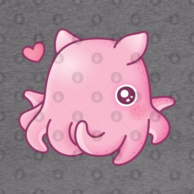 Cute Pink Flapjack Octopus by rustydoodle